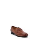 Faux leather derby for men