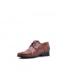 Derby child lace-up tobacco