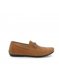 Mocassin en simili daim