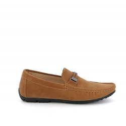 Mocassin en simili daim