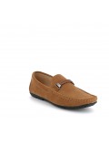 Mocassin en simili daim