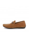 Mocassin en simili daim