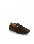 Mocassin en simili daim