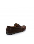 Mocassin en simili daim