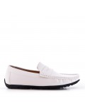 Derby en simili cuir