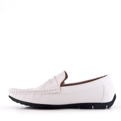 Derby en simili cuir