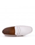 Derby en simili cuir