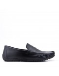 Faux leather derby