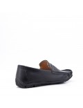 Faux leather derby