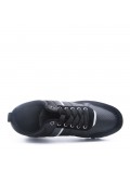 Basket homme en simili cuir à lacet