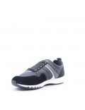 Basket homme en simili cuir à lacet