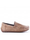 Mocassin en simili daim pour homme