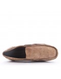 Mocassin en simili daim pour homme