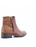 Bottine en simili cuir