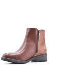 Bottine en simili cuir