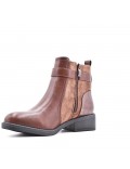 Bottine en simili cuir