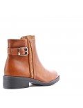 Bottine en simili cuir