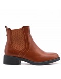 Bottine en simili cuir