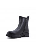 Bottine en simili cuir