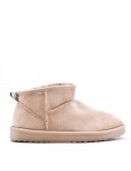 Ankle boot in a mix of materials for autumn and winter