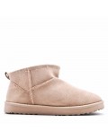 Ankle boot in a mix of materials for autumn and winter
