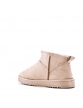 Ankle boot in a mix of materials for autumn and winter