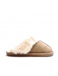 Pantuflas de piel sintética para hombre