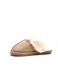 Pantuflas de piel sintética para hombre