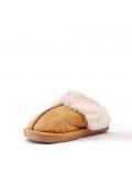 Zapatilla de piel 