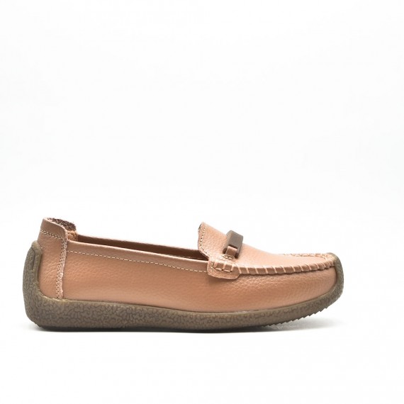 Moccasin in faux leather