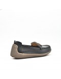 Moccasin in faux leather