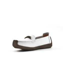 Mocassin en simili cuir