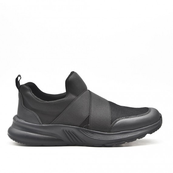 Basket femme en textile sans lacets