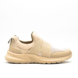 Basket femme en textile sans lacets