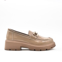 Derby en simili cuir