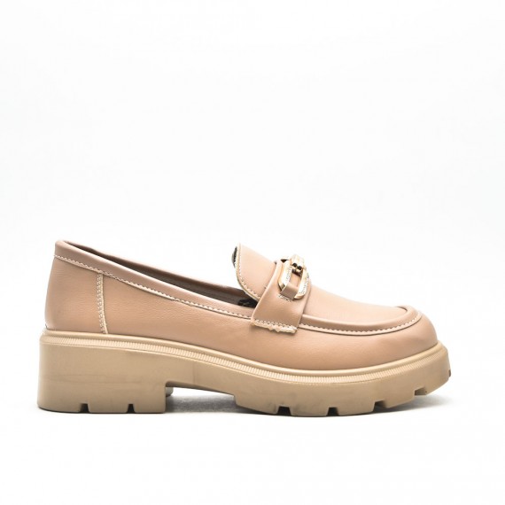 Derby en simili cuir