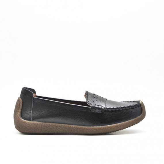 Mocasín en piel sintética