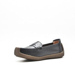 Mocassin en simili cuir