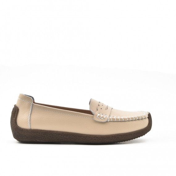 Mocassin en simili cuir
