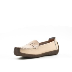 Mocassin en simili cuir