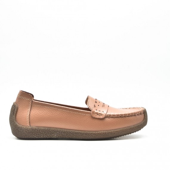 Moccasin in faux leather