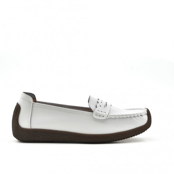 Mocassin en simili cuir