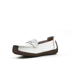 Moccasin in faux leather