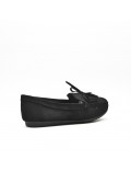 Mocassin en simili daim pour femme