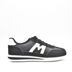 Zapatilla de piel sintética para mujer