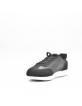 Women's faux leather sneaker
