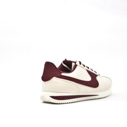 Basket en simili cuir pour femme