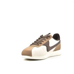 Basket en simili cuir pour femme