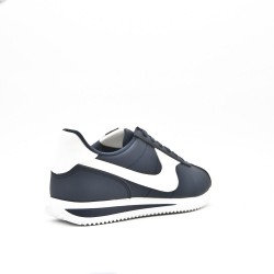 Women's faux leather sneaker