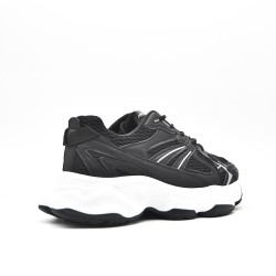 Zapatillas deportivas de mujer de materiales mixtos